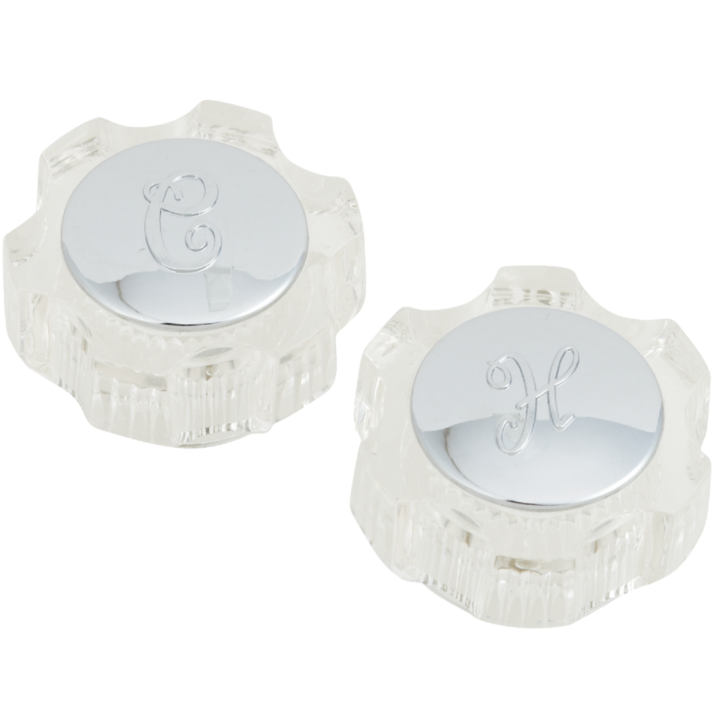 Do it Lucite Lucite Canopy Clear Faucet Handle Image 1