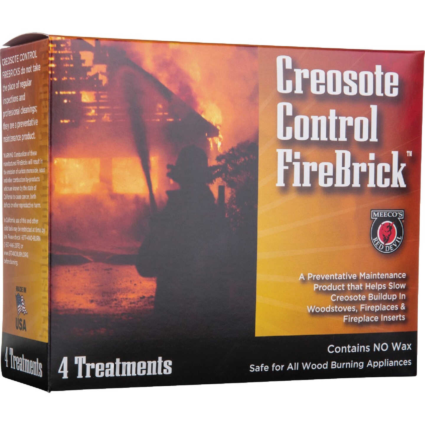 Meeco's Red Devil FireEx Chimney Fire Suppressant Image 1