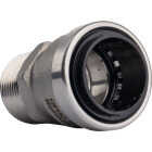 QuickFitting 3/4 In. Push-to-Connect x 3/4 In. MNPT Stainless Steel Straight Male Adapter Image 5
