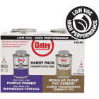 Oatey 4 Oz. Low Voc Primer & Cement PVC Cement Kit Image 1