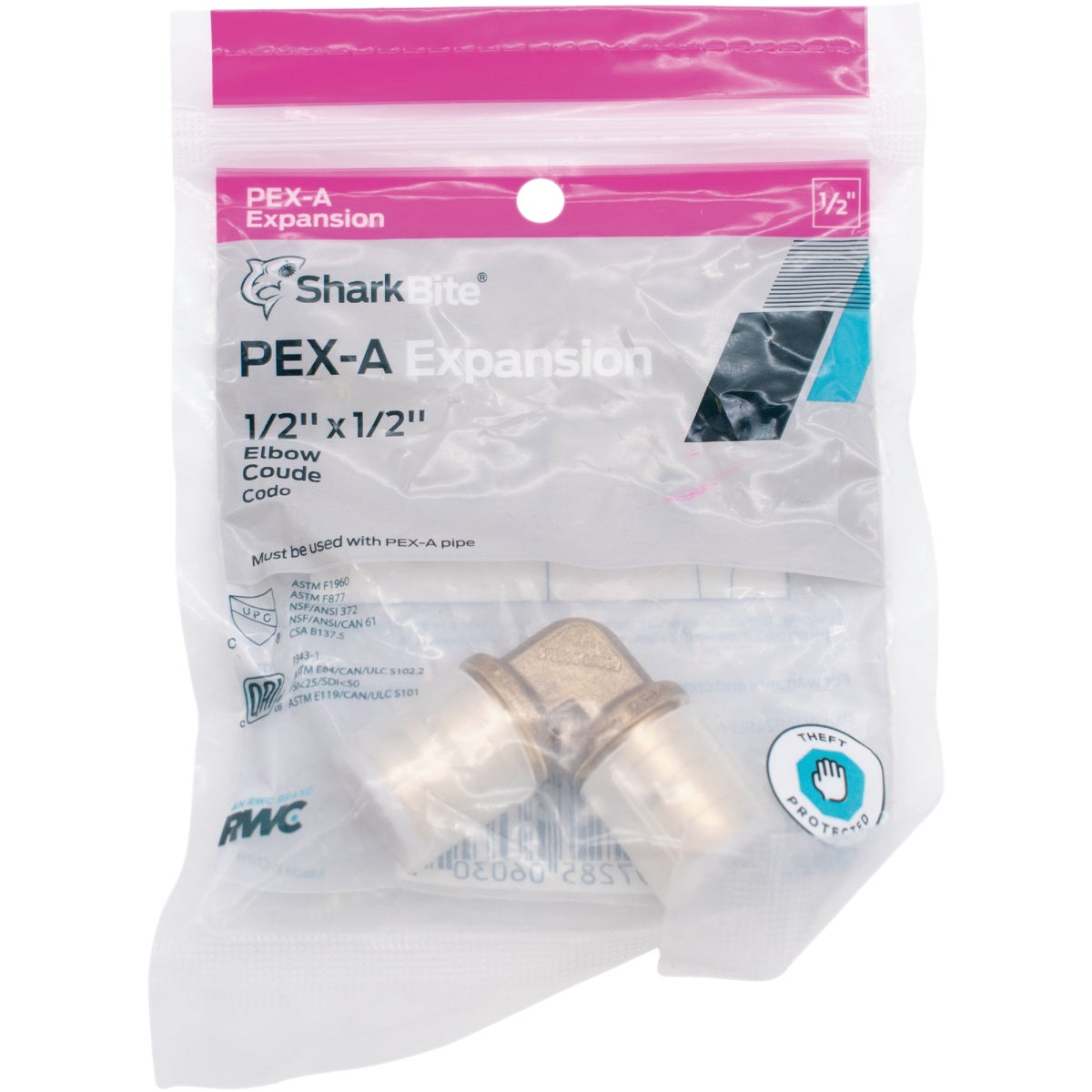 SharkBite PEX-A Brass 1/2 In. Elbow Image 2