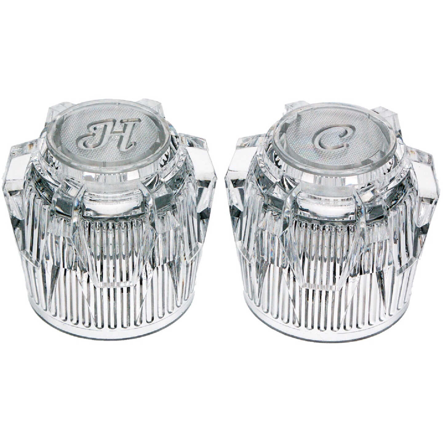 Danco Temperature Control Single 1-3/4 In. H. x 1-1/2 In. Base Tub & Shower Handle Kit (2-Pack) Image 1