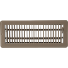 Home Impressions 2-1/4 In. x 12 In. Brown Steel Floor Register Image 1