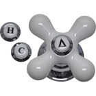 Danco Cross Replacement Chrome Faucet Handle Image 1