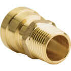 QuickFitting 1/2 In. Push-to-Connect x 1/2 In. MNPT Brass Straight Male Adapter Image 1