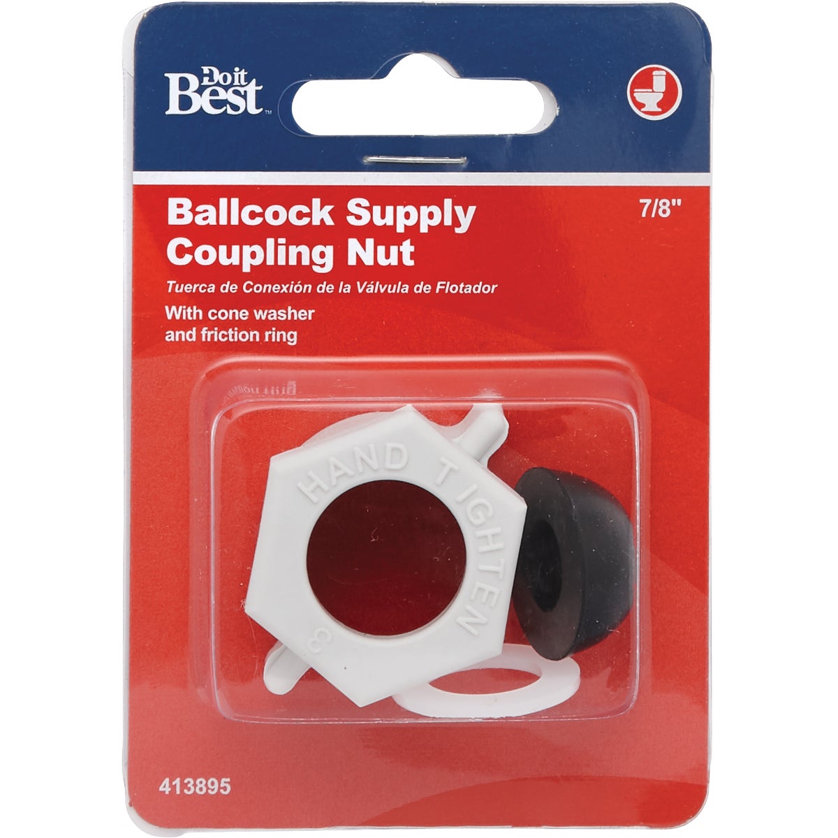 Do it Best 7/8 In. Plastic Ballcock Coupling Nut Image 2