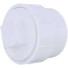 Charlotte Pipe 4 In. SPG x 4 In. FIP Schedule 40 DWV PVV Cleanout with Threaded Plug Image 1