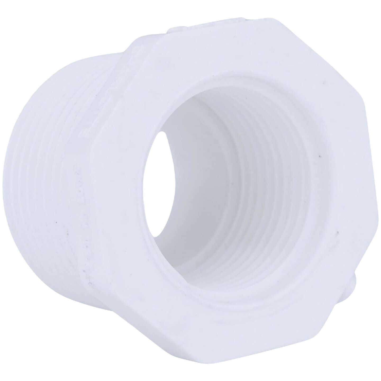 Charlotte Pipe 1 In. MPT x 3/4 In. FPT Schedule 40 PVC Bushing Image 1