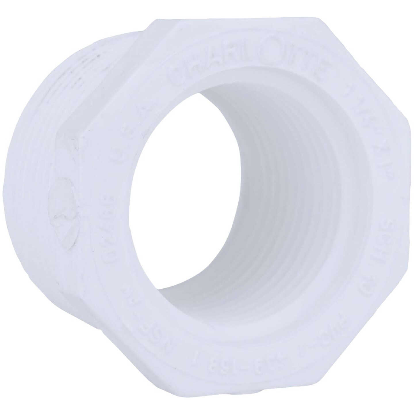 Charlotte Pipe 1-1/4 In. MPT x 1 In. FPT Schedule 40 PVC Bushing Image 1