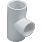 Charlotte Pipe 1-1/4 In. A x 1-1/4 In. B x 3/4 In. C Schedule 40 Pressure Reducing PVC Tee Image 1
