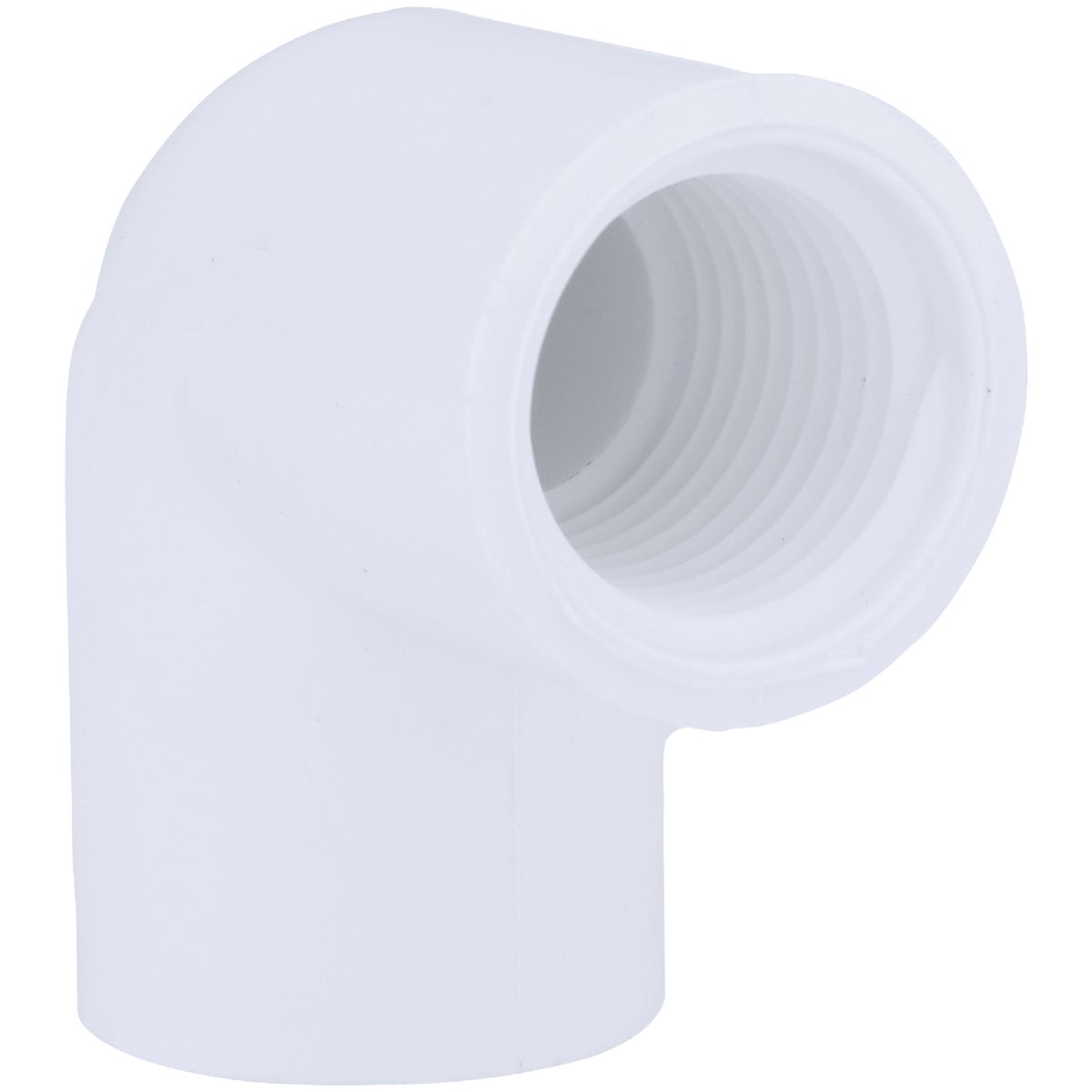 Charlotte Pipe 1/2 In. Female x Female Schedule 40 90 Deg. PVC Elbow (1/4 Bend) Image 1