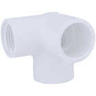 Charlotte Pipe 1/2 In. x 1/2 In. Slip x 1/2 In. Female Schedule 40 90 Deg. PVC Elbow with Side Inlet (1/4 Bend) Image 1