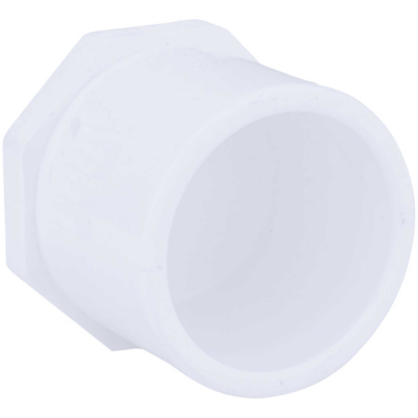 Charlotte Pipe Schedule 40 1-1/4 in. Spigot PVC Spigot Plug Image 1