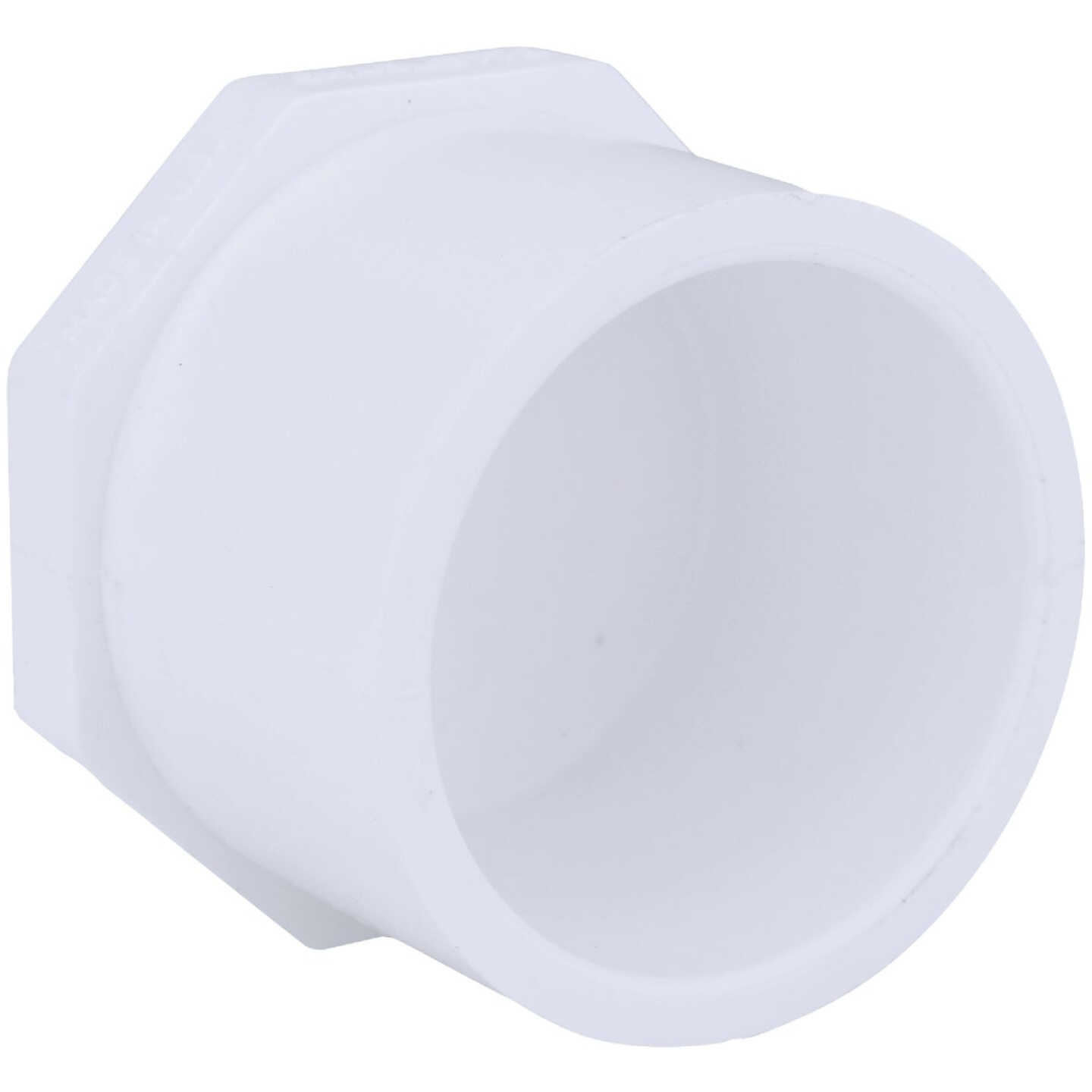 Charlotte Pipe Schedule 40 1-1/2 in. Spigot PVC Spigot Plug Image 1