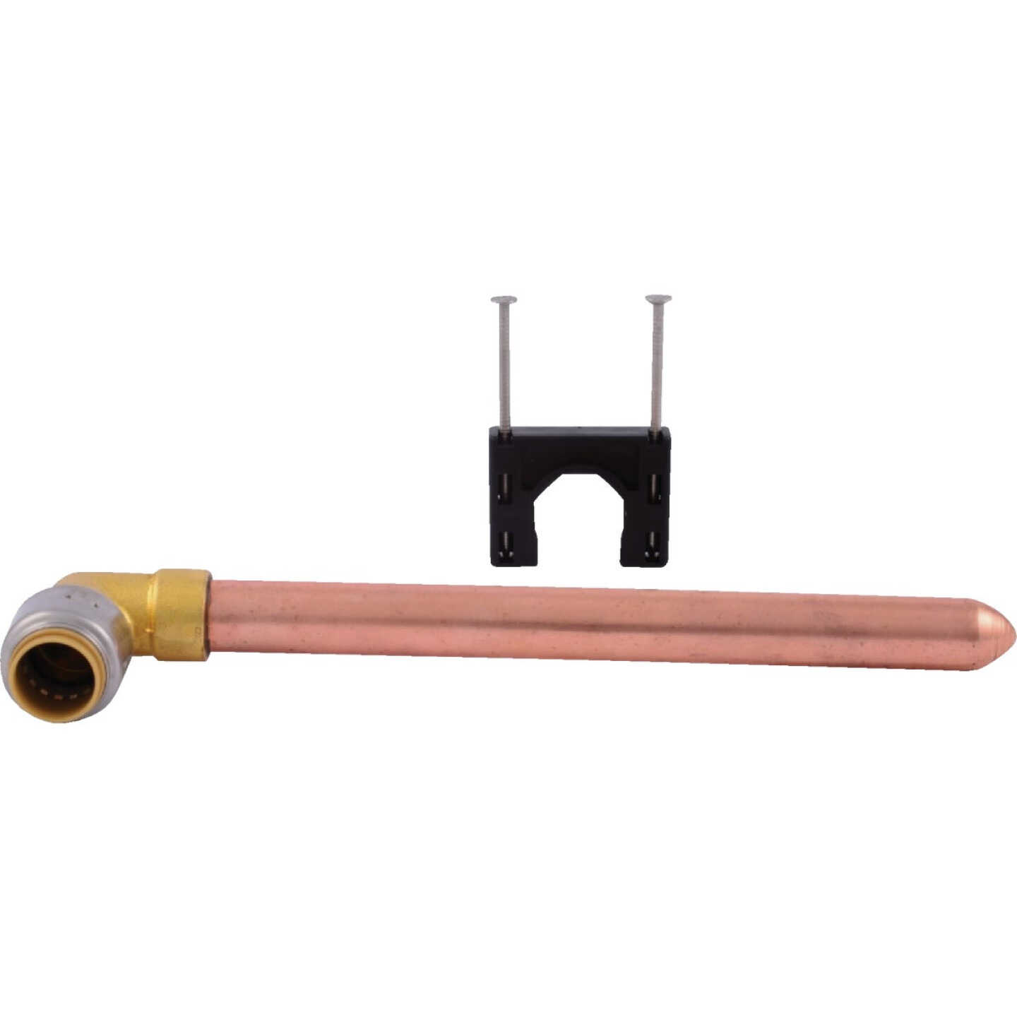 SharkBite 1/2 In. SB x 1/2 In. x 6 In. 90 Deg. Push Fit Stub-Out Copper Elbow (1/4 Bend) Image 7