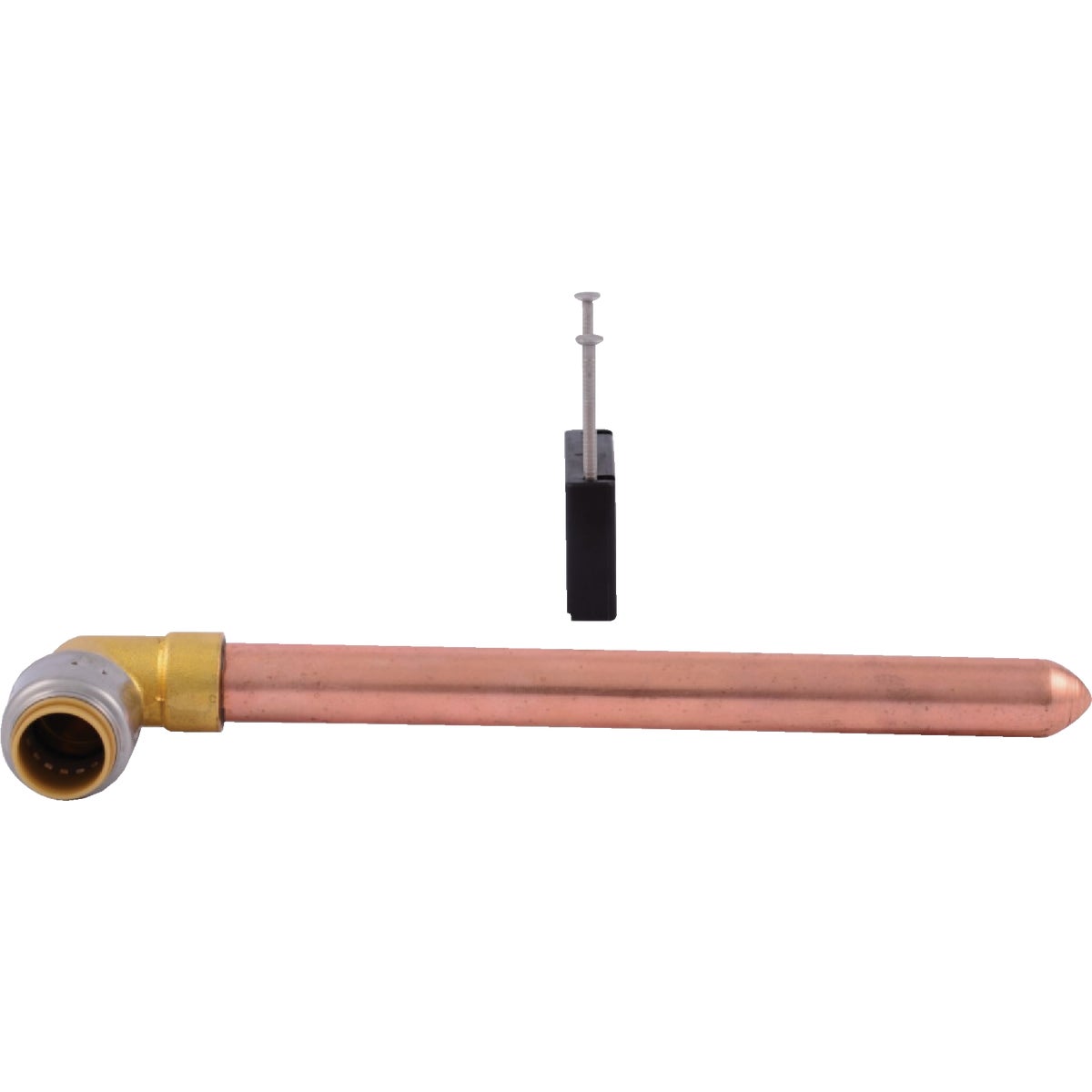SharkBite 1/2 In. SB x 1/2 In. x 6 In. 90 Deg. Push Fit Stub-Out Copper Elbow (1/4 Bend) Image 8