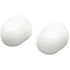 Do it Best Oval White Plastic Snap-On Toilet Bolt Caps (2 Ct.) Image 1