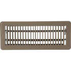 Home Impressions 4 In. x 12 In. Brown Steel Floor Register Image 1