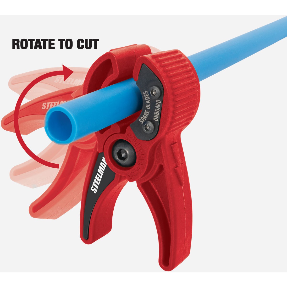 Steelman 1/2 In. to 1 In. Pex Pipe & Tubing Cutter Image 2