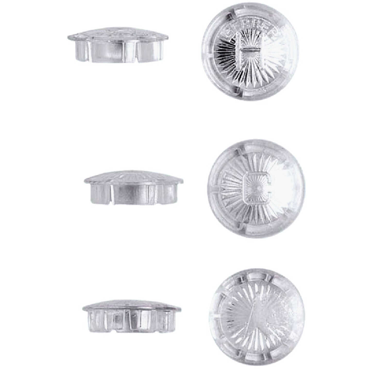 Danco Hot, Cold, Diverter Clear Acrylic Handle Button Image 1