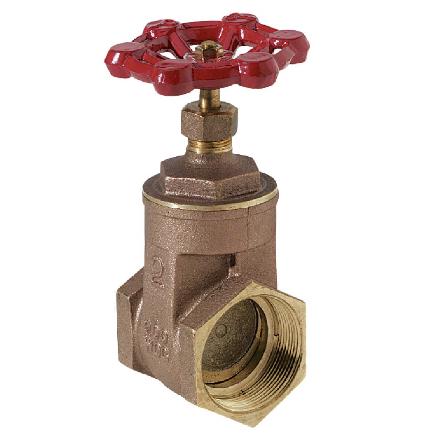 ProLine 2 In. FIP x 2 In. FIP Brass Cast Iron Gate Valve Image 1