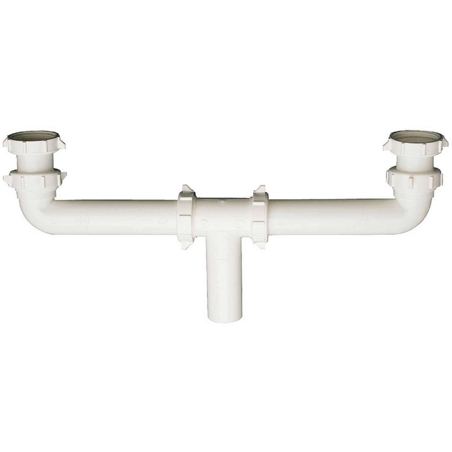 Do it Best 1-1/2 In. x 16 In. White Polypropylene Center Outlet Waste Image 1