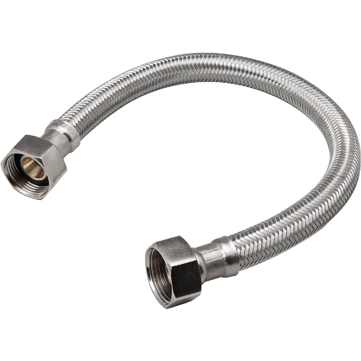 Do it Best 3/4 In. FIP x 3/4 In. FIP x 18 In. Braided Stainless Steel Water Heater Connector