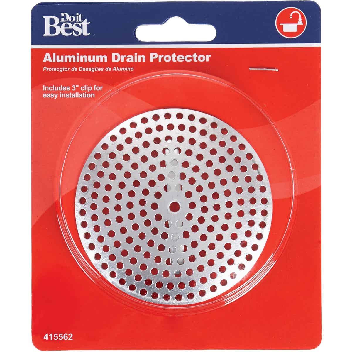 Do it 3-1/8 In. Chrome-Plated Steel Kitchen Sink Drain Strainer Image 2