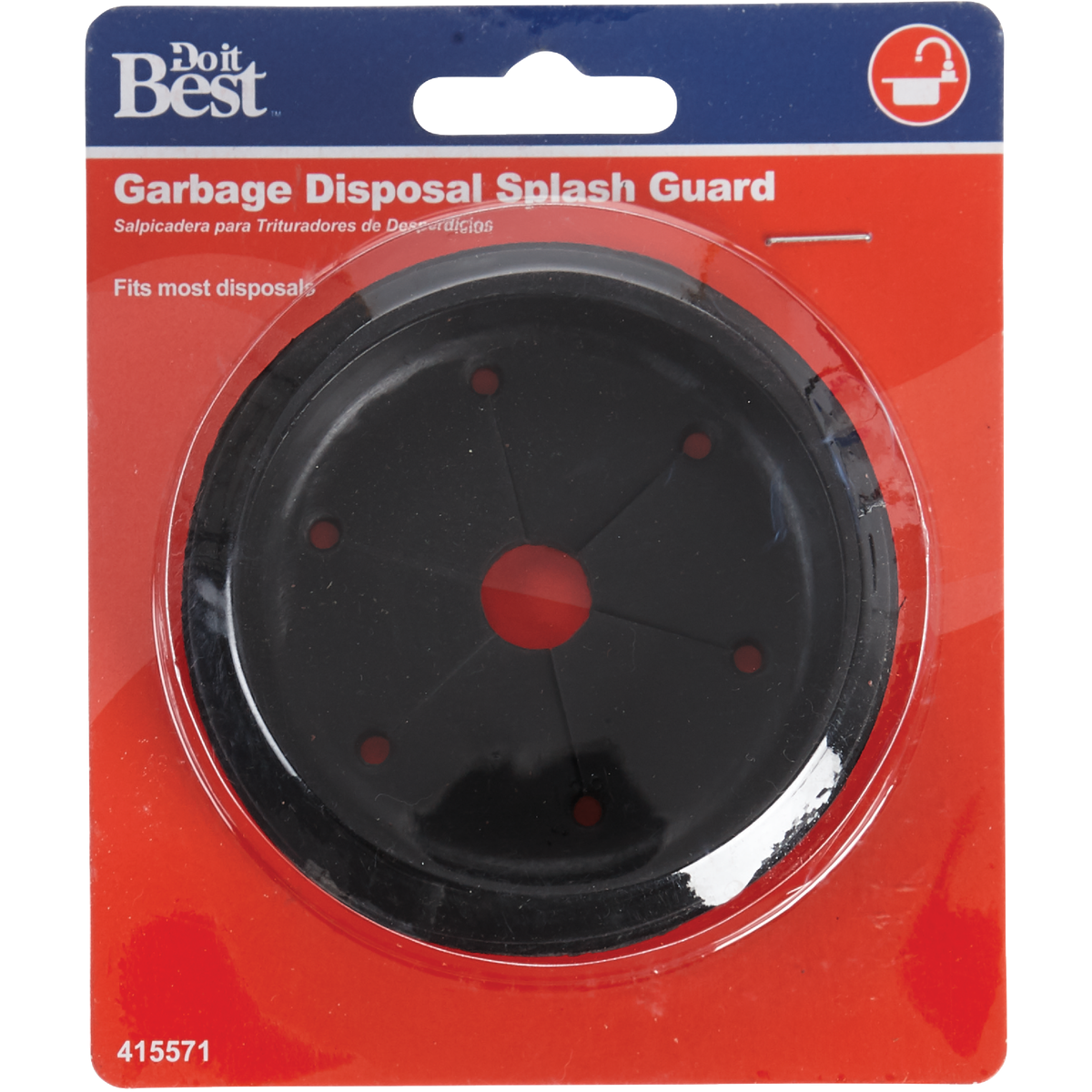 Do it Durable Rubber Disposer Splash Guard Image 2