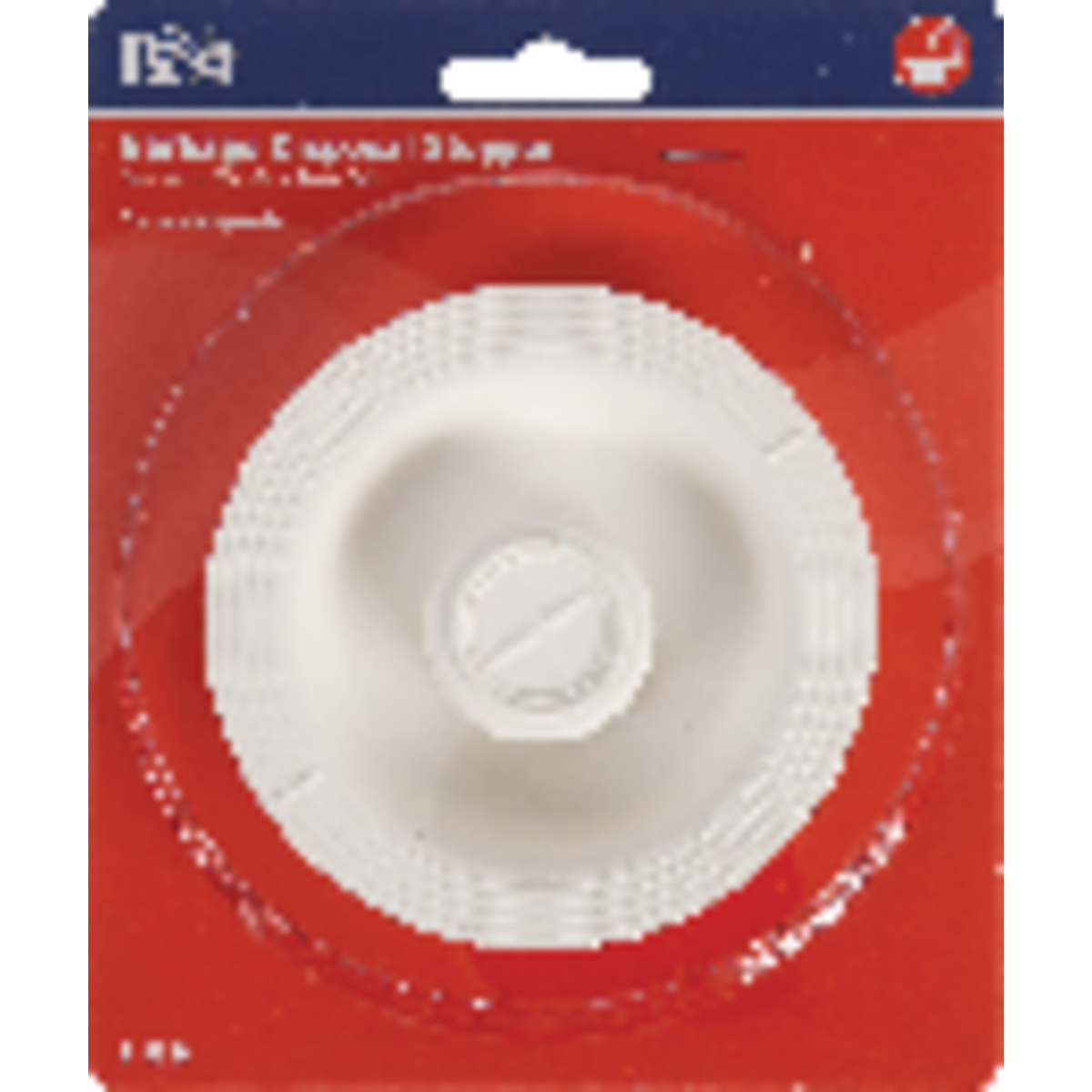 Do it 3-1/2 In. Dia. White Rubber Disposer Stopper Image 2