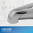 Do it Best Universal Fit Chrome Bathtub Spout Image 2