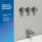 Do it Best Universal Fit Chrome Bathtub Spout Image 6