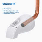 Do it Best Universal Fit Chrome Bathtub Spout Image 3