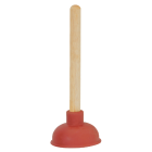 Do it Rubber 4" Red Toilet Plunger Image 1