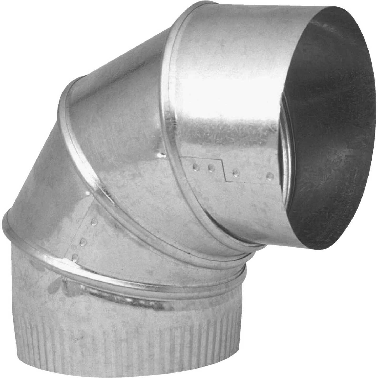 Imperial 24 Ga. 7 In. Galvanized Adjustable Elbow Image 1