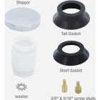 Danco 2 In. Universal Touch-Toe Bathtub Drain Stopper in Chrome Image 6