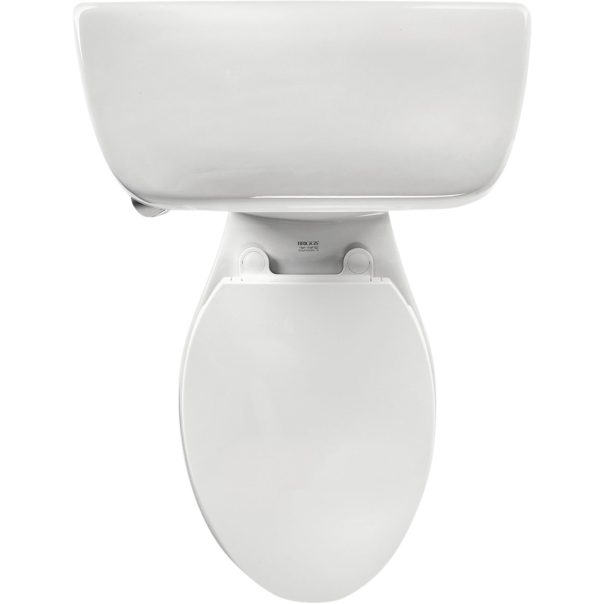 Briggs AltimaMAX White Elongated ComfortFit ADA Bowl 1.28 GPF Toilet Express Image 4