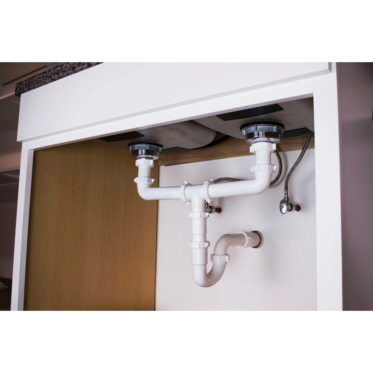 Do it Best 1-1/2 In. White PVC Marvel Connector Image 3