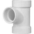 Charlotte Pipe 2 In. x 1-1/2 In. Reducing Sanitary PVC Tee Image 1