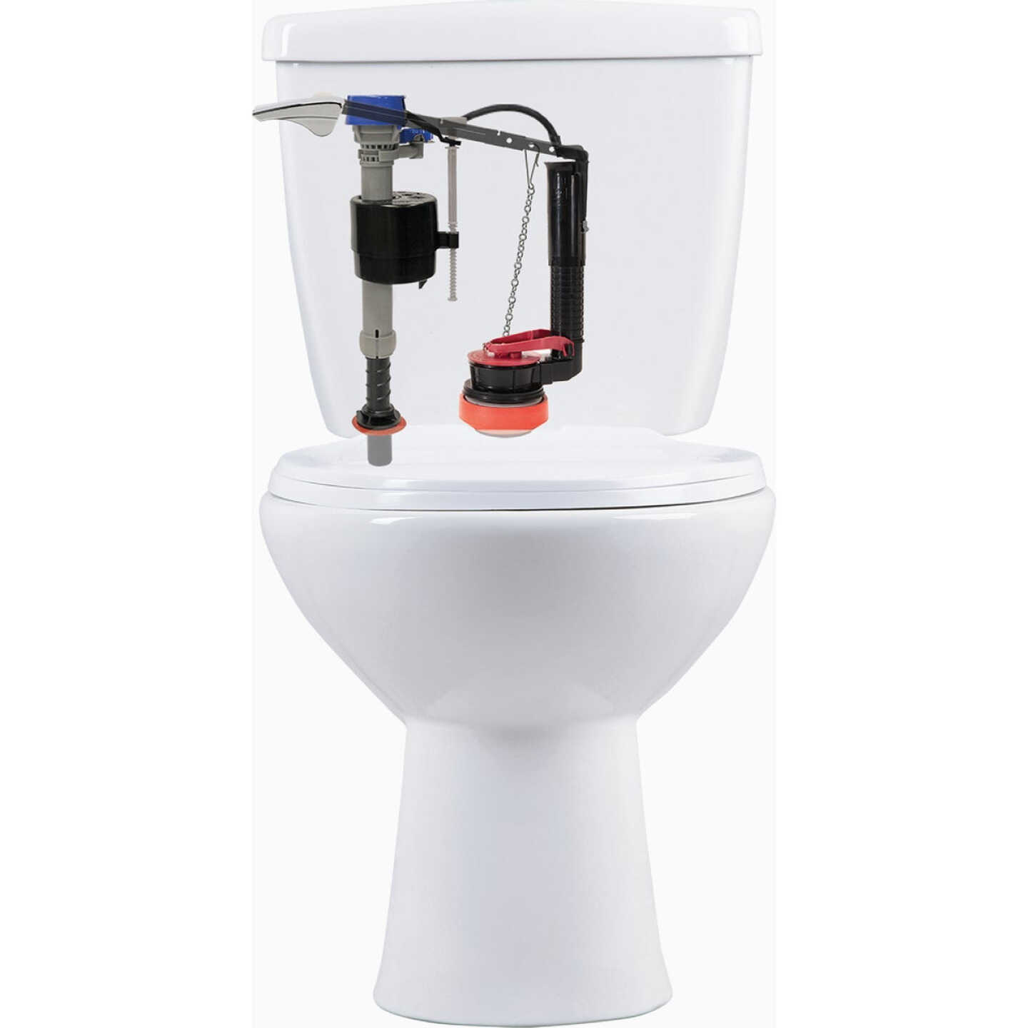 Fluidmaster PerforMAX 2 In. Universal Complete Toilet Repair Kit w/Install Tools Image 6