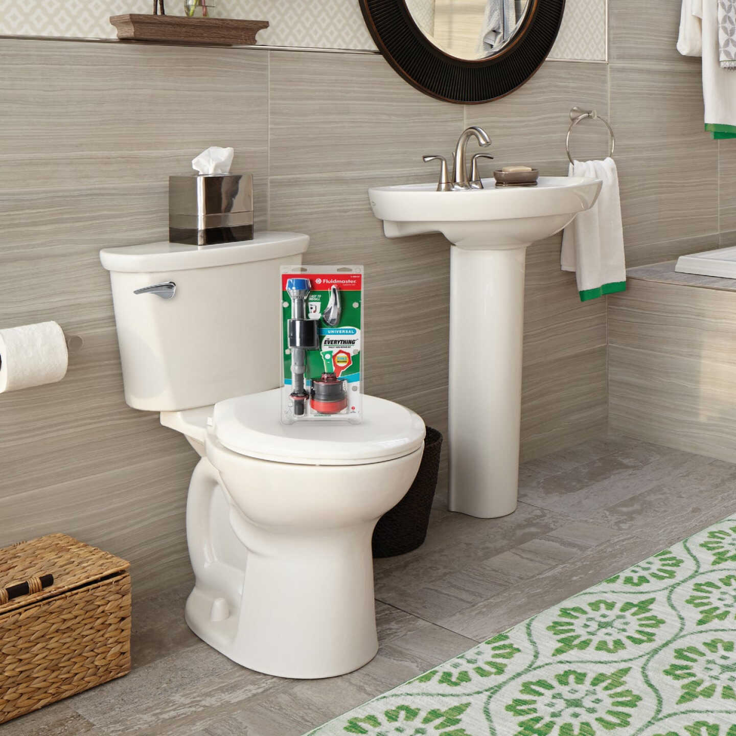 Fluidmaster PerforMAX 2 In. Universal Complete Toilet Repair Kit w/Install Tools Image 7