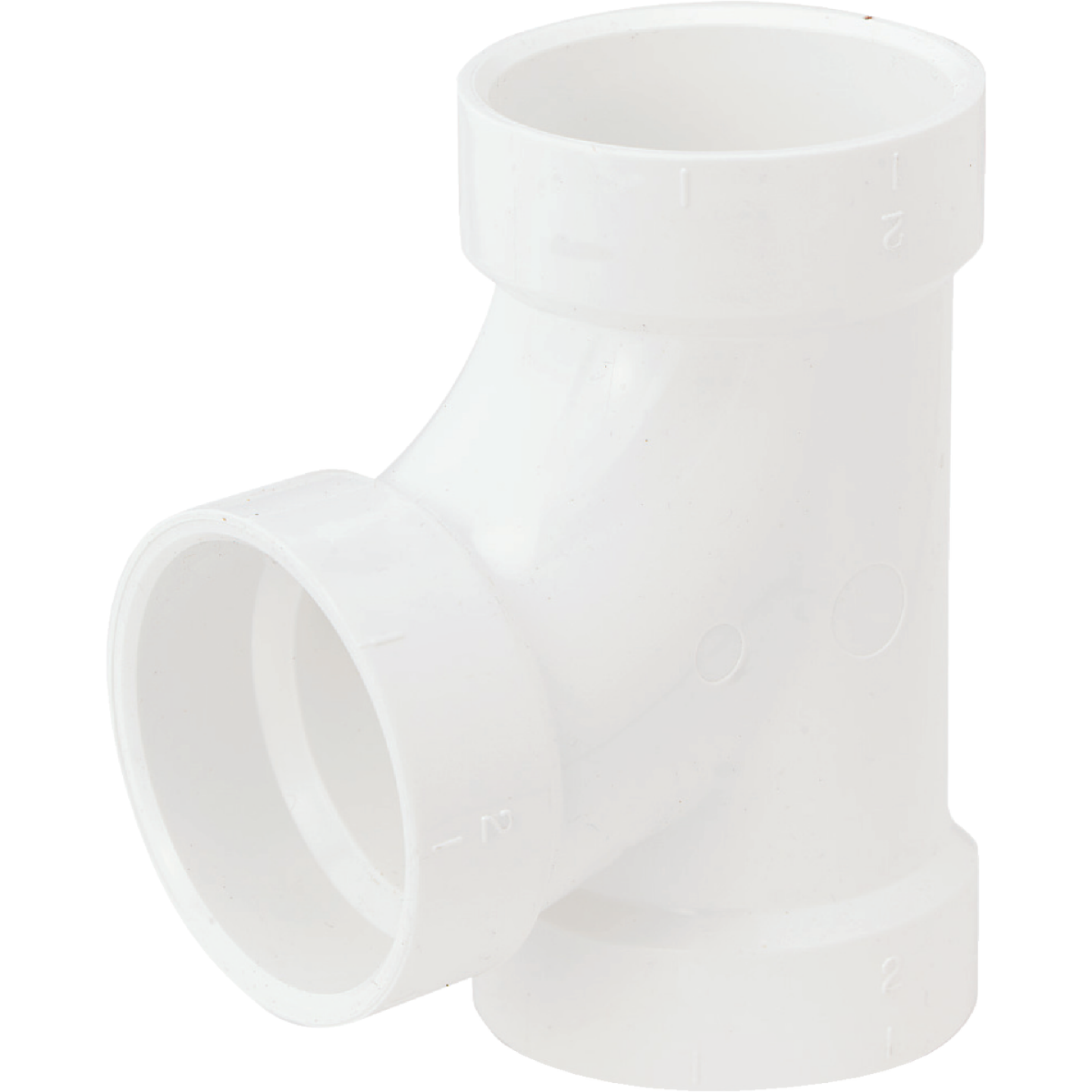 Charlotte Pipe 2 In. Schedule 40 Sanitary PVC Tee Image 1