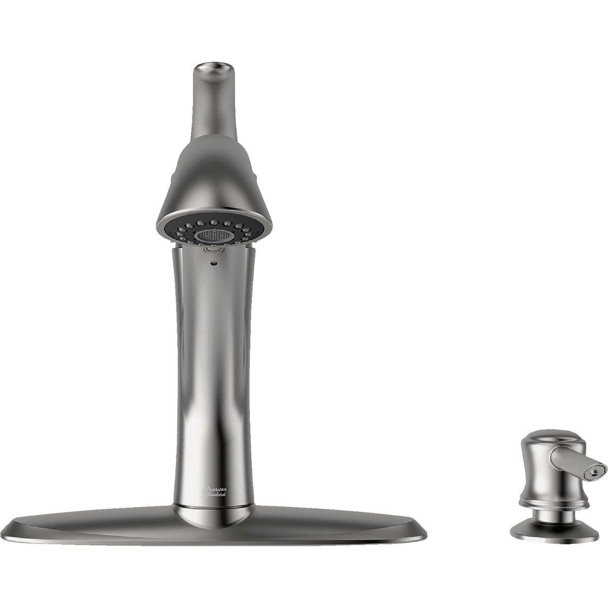 American Standard Mesa 1-Handle Lever Pull-Down Kitchen Faucet with Soap Dispenser, Stainless Steel Image 6