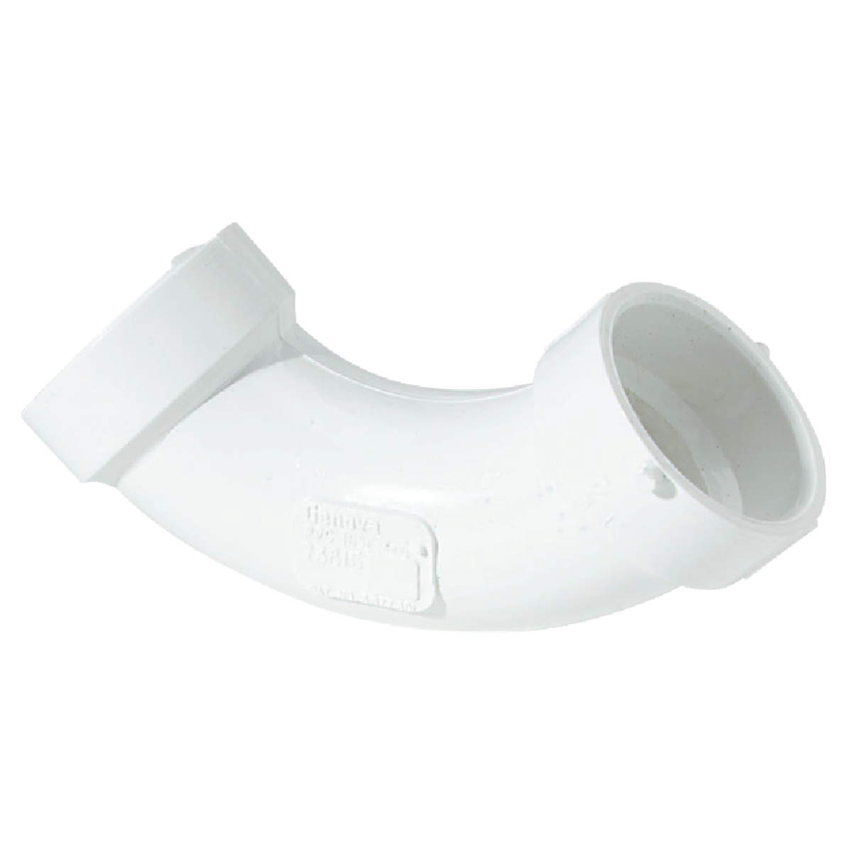 Charlotte Pipe 1-1/2 In. Schedule 40 90 Deg. Long Sweep DWV PVC Elbow (1/4 Bend) Image 1