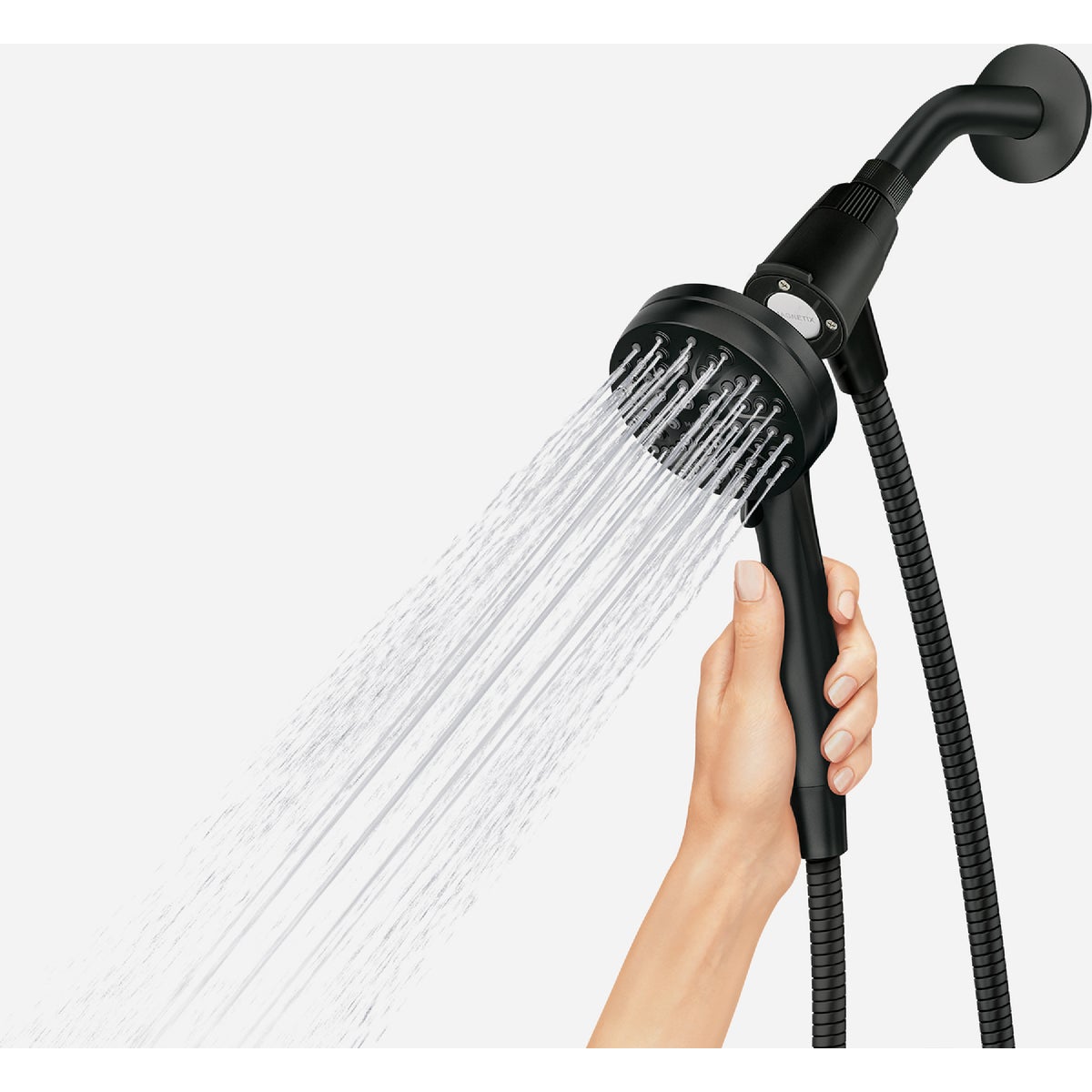 Moen Engage 6-Spray 1.75 GPM Handheld Shower Head with Magnetix, Matte Black Image 2