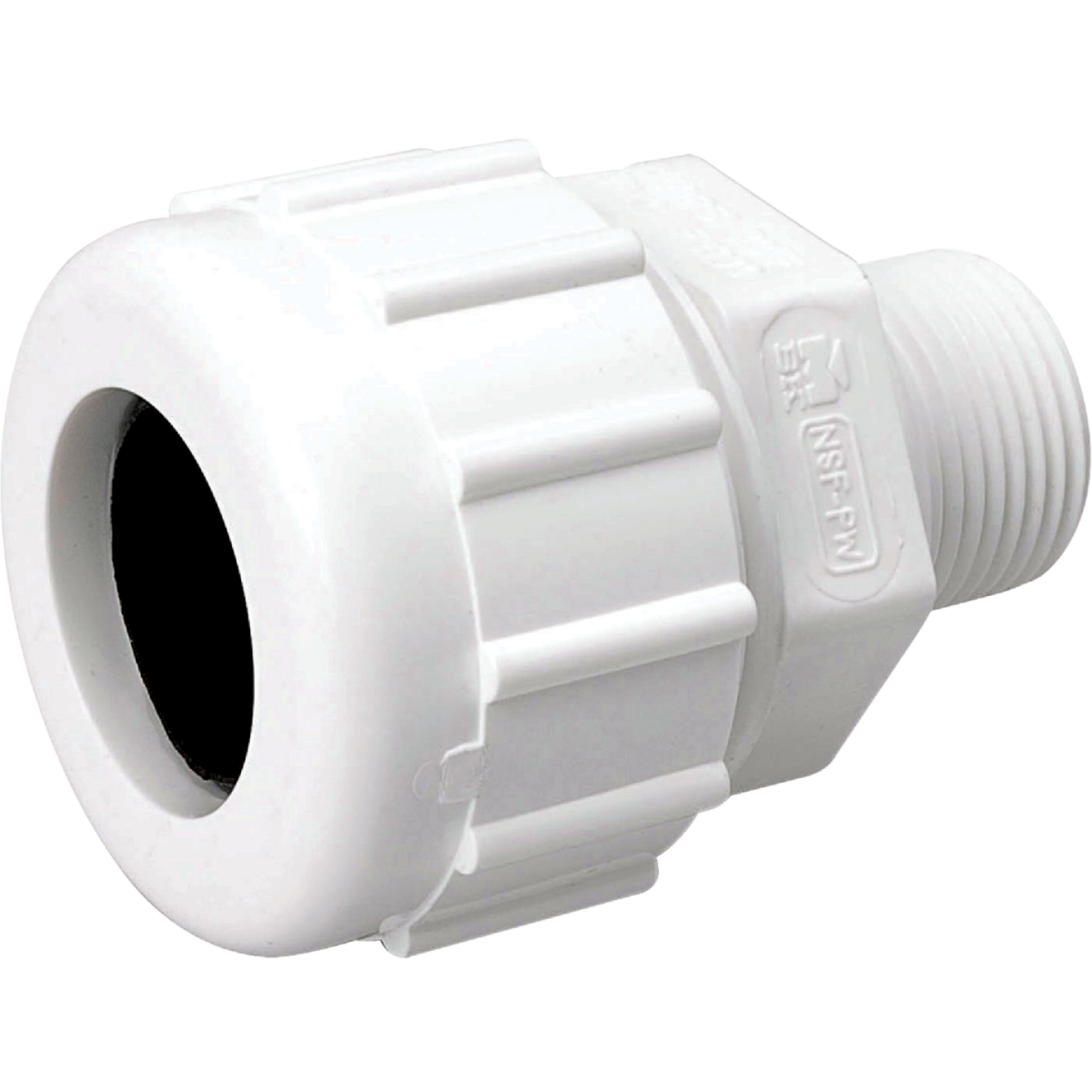 B&K 2 In. Compression x 2 In. MIP PVC Union Adapter Image 1
