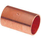 NIBCO 1 In. x 1 In. Copper Coupling with Stop Image 1
