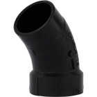 Charlotte Pipe 1-1/2 In. Hub x Spigot 45 Deg. Street ABS Elbow (1/8 Bend) Image 1