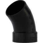 Charlotte Pipe 4 In. Hub x Spigot 45 Deg. Street ABS Elbow (1/8 Bend) Image 1