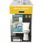 American Standard Astute VorMax Right Height White Elongated Bowl 1.28 GPF Complete Toilet Image 4